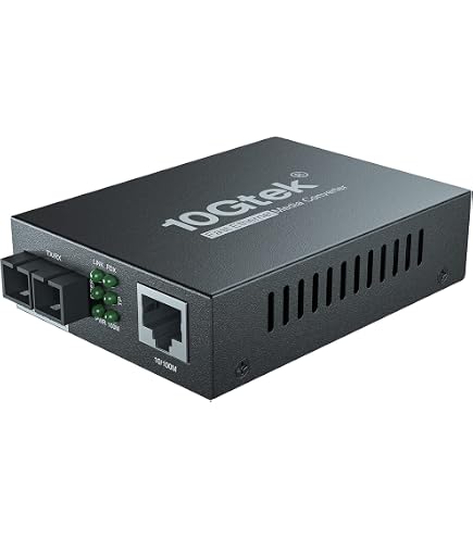 Amazon.com: 10/100 BRIDGING CONVERTER RJ45 TO 100BFX MM SC 2KM